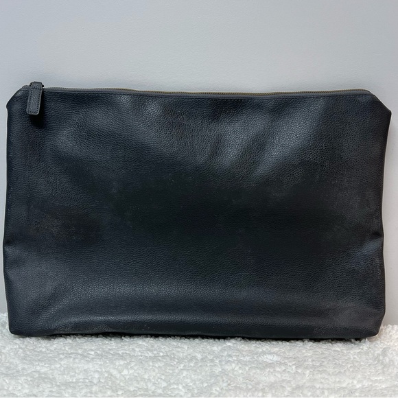 Iota Chic "Mosaic" 3-piece Tote Travel Bag Set Black Exterior - Picture 9 of 12